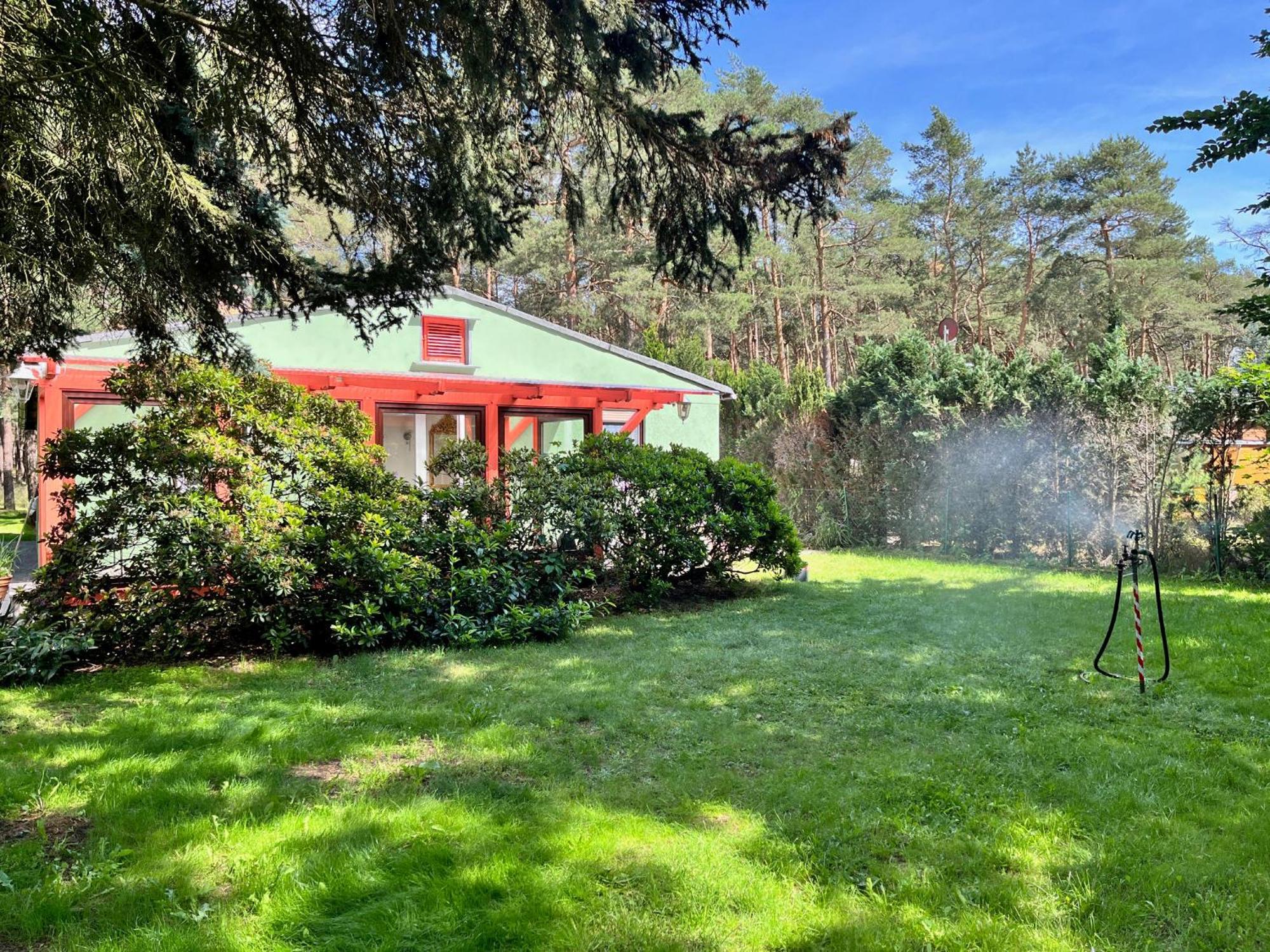 Ferienhaus Im Wald, Am Briesener See Neu Zauche Zewnętrze zdjęcie